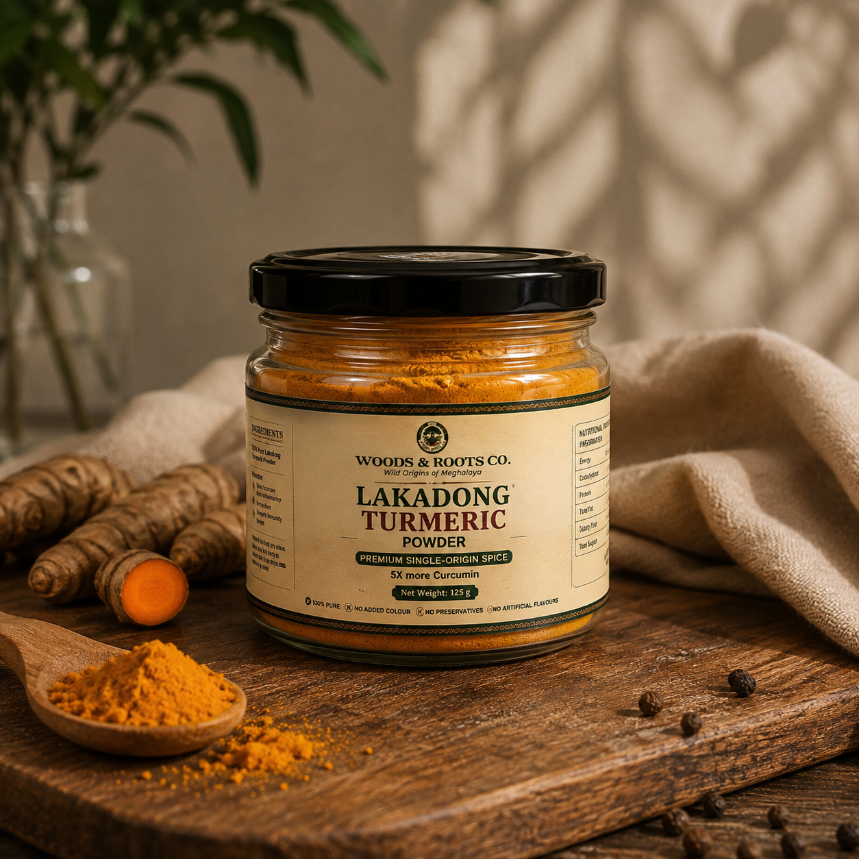 Lakadong Turmeric — organic spice from Meghalaya