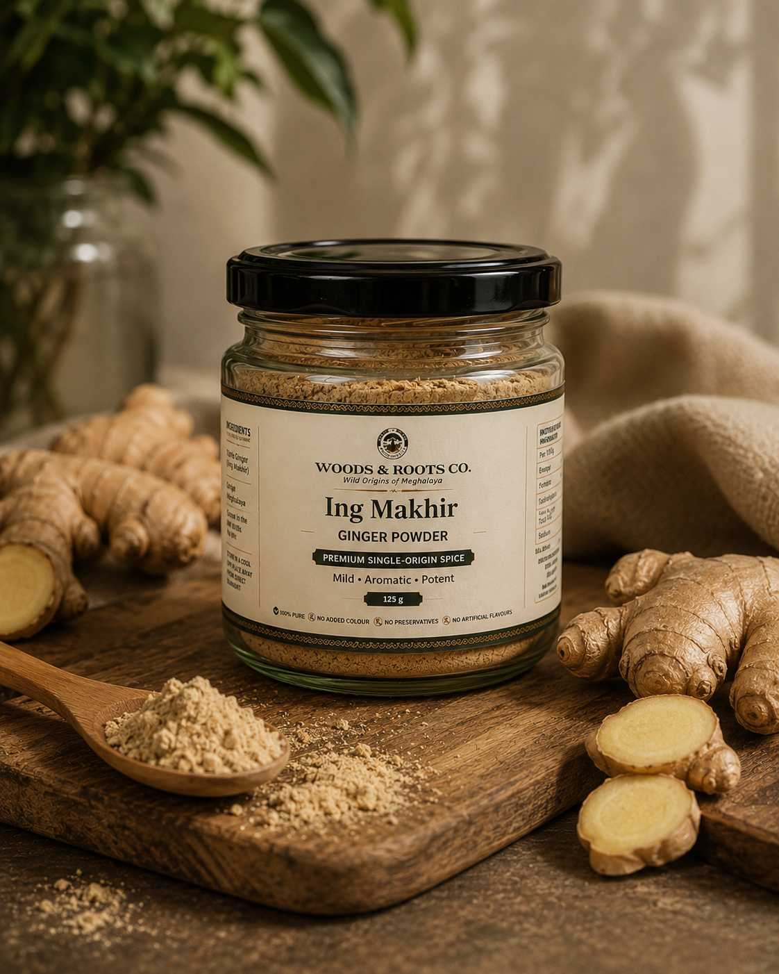Ing Makhir Ginger — organic spice from Meghalaya